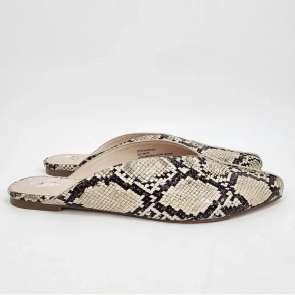 H by Halston Snakeskin Slides Mules size 8 - Picture 2 of 8